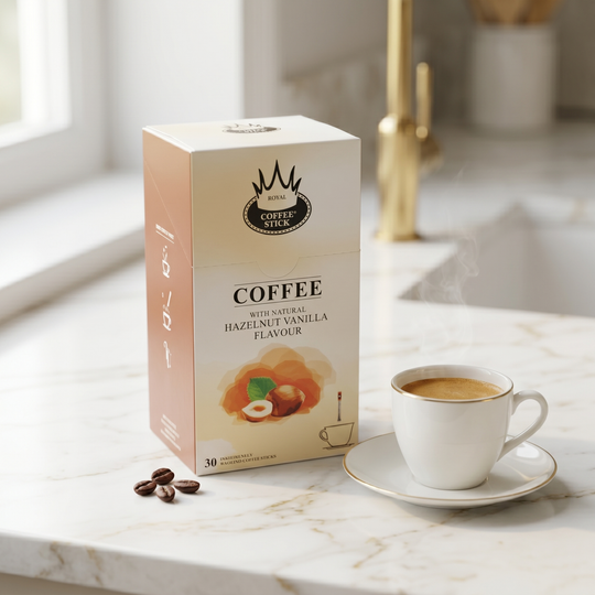 Hasselnøtt Vanilje Kaffe Sticks