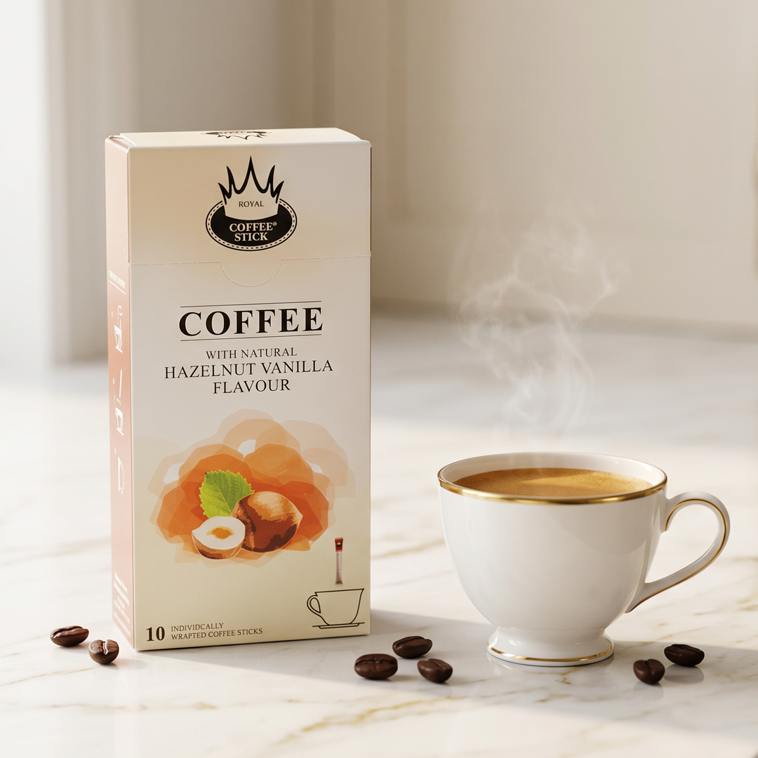Hasselnøtt Vanilje Kaffe Sticks